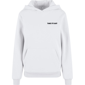 Mister Tee Суичър Take It Easy Flowers Ladies Fluffy Hoody white XXLUB-MST370-00220 - Камуфлаж, размер L