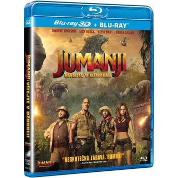 Jumanji: Vítejte v džungli! 2D+3D BD