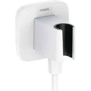 Hansgrohe Fixfit - Душ-коляно с държач, матово бяло 26887700 (26887700)