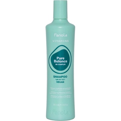 Fanola Vitamins Почистващ и балансиращ шампоан Pure Balance, 350 ml