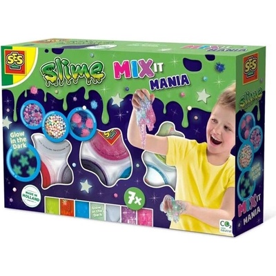SES Creative Slime mix it mania sada na míchání slizu