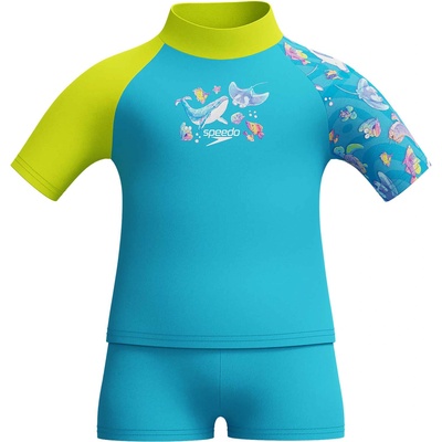 Speedo Комплект 2 части с uv защита boys digital set