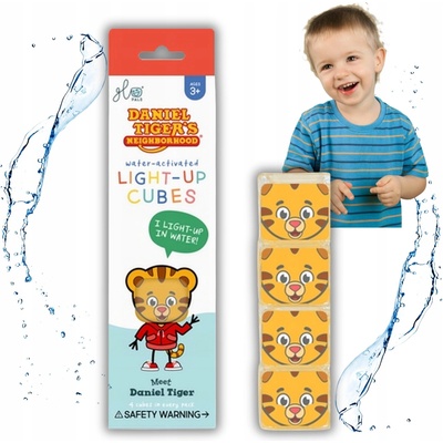 Glo Pals Svítící kostky do vody Daniel Tiger – Zboží Dáma