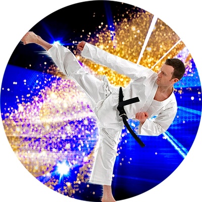 emblém B1/09 karate 25mm