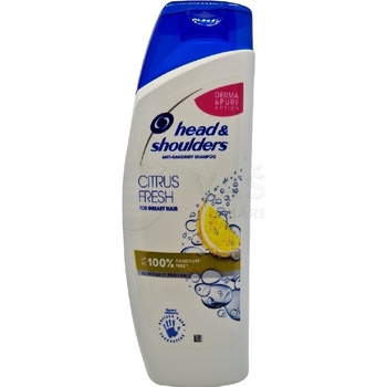 Head & Shoulders Citrus Fresh šampón proti lupinám na mastné vlasy 500 ml