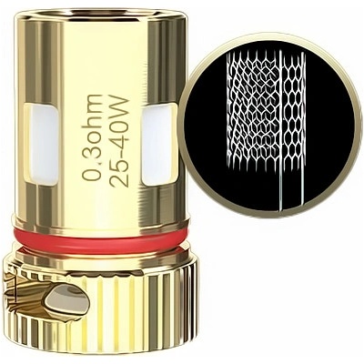 Wismec WV M žhavící hlava nerez 0,3ohm