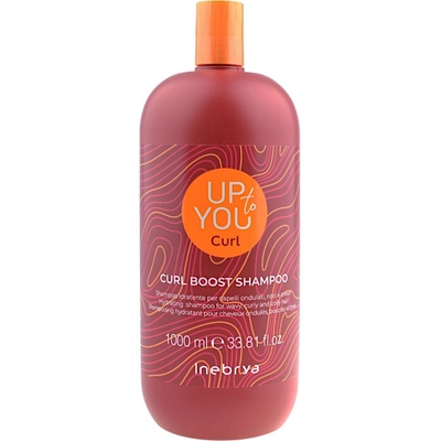 Inebrya Up to You Curl Boost Shampoo hydratační šampon pro vlnité kudrnaté a kadeřavé vlasy 1000 ml