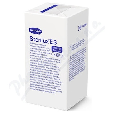 Hartmann Sterilux ES Gázanesterilní 5 x 5 cm 100 ks