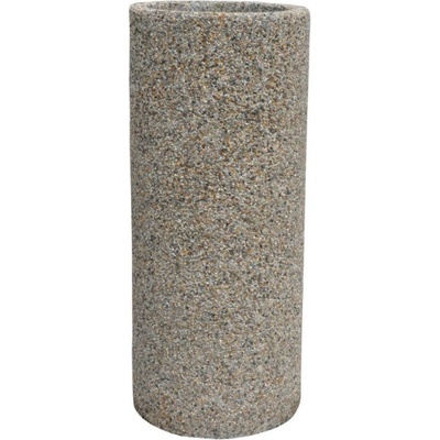 HTI Betonový květináč Orbis 50 x 120 cm Žulová drť