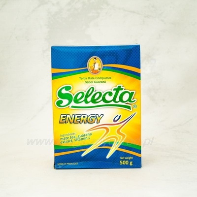 Yerba mate selecta energie guarana 500 g