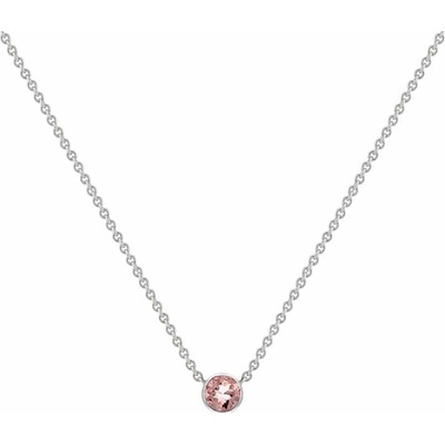 Eppi Minimalistický náhrdelník s morganitom N45924