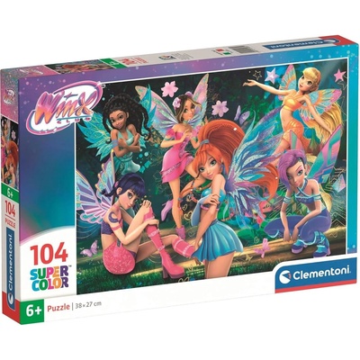 Clementoni Детски пъзел Clementoni от 104 части - Уинкс Клуб (25085)