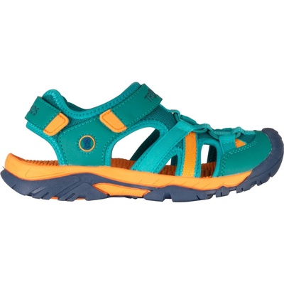 Trollkids Детски сандали Trollkids Kid's Stavanger Sandal XT Sandals - Sea Green / Sahara Sunset / Madeira Blue - размер 29 (EU) (702-4132-0214)