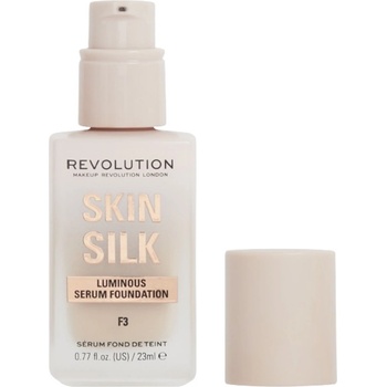 Makeup Revolution Фон дьо тен-серум Skin Silk, F3, 23 ml
