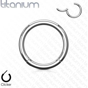 Šperky4U piercing segment kruh titan TIT1028-1206