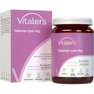 Vitaler's Valerián 500 mg 60 kapsúl