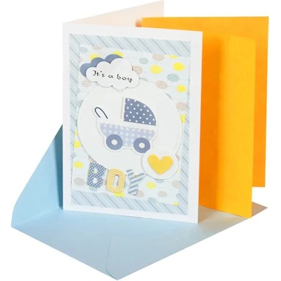 3D картичка - Baby BOY (К86297-2)