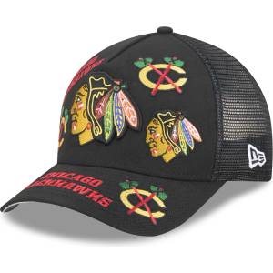 New Era Chicago blackhawks all over 9forty черно, Микс uni (60933250)