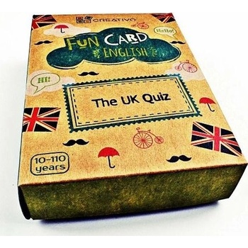 Creativo Fun Card English The UK Quiz - English language learning board game (381049)