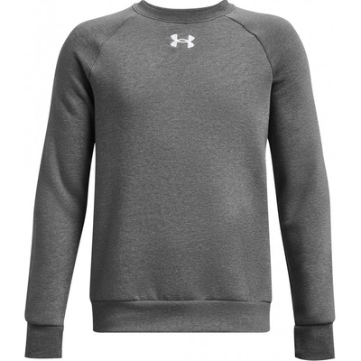 Under Armour Rival Fleece Crew K 1379796-025 šedá