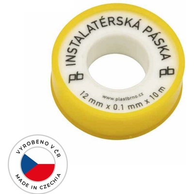 Cerano PTFE Teflónová páska 12 x 0,1 mm x 10 m