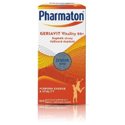 Pharmaton Geriavit Vitality 50+ tbl.100