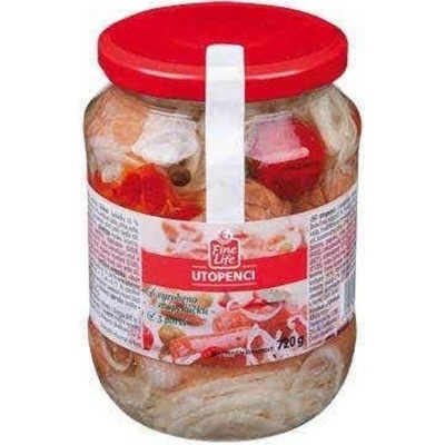 Fine Life Utopenci s okurkou (pevný podíl 500g) 680g – Zboží Dáma