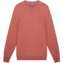 Lyle and Scott Crew Neck pánsky golfový sveter ružová