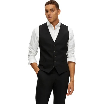 SELECTED Елек Selected Neil Slim Fit waistcoat - Black (Black)