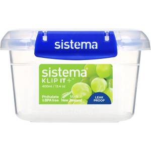 Holmes Products (Europe) Limited Система Водоустойчива кутия за храна KLIP IT PLUS 2 щипки 400 мл