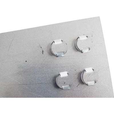 Galvanický obrubník s trny – Steel Border Galvan S 1,5/100 - tloušťka 1,5 mm, výška 10 cm, délka 1 m