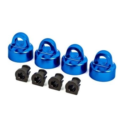 Traxxas глава амортисьор GT-Maxx алуминиева синьо анодизирана (4)