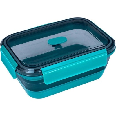 Skládací silikonový box na jídlo Lurch 1200 ml Teal