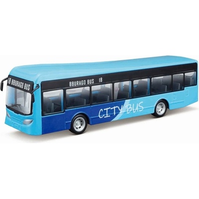 Bburago ASST City Bus and City Trams 4 druhy 12ks