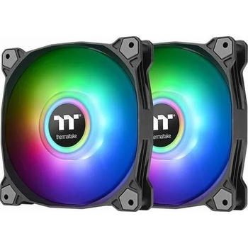 Thermaltake Pure Duo 12 ARGB Sync Radiator Fan 2-pack Black (CL-F115-PL12SW-A)