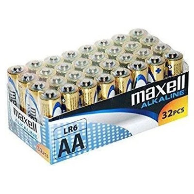 Maxell Батерия алкална Maxell ML-BA-LR6-32PK, AA, LR6, 1.5V, 32бр (M49025AA)