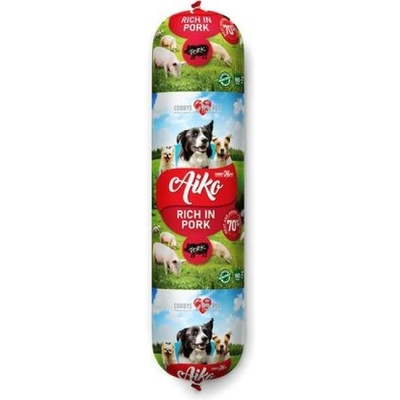 COBBYS PET AIKO Pork saláma pre psov 900 g bravčová so 70% obsahom mäsa