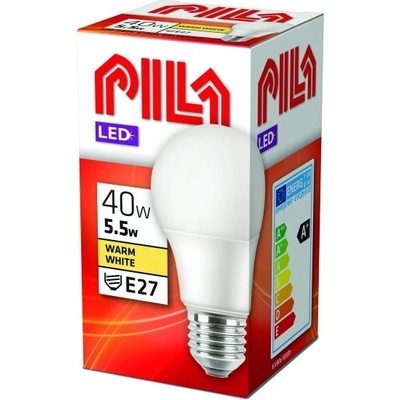 PILA LED 40W A60 E27 WW FR ND 1CT/6