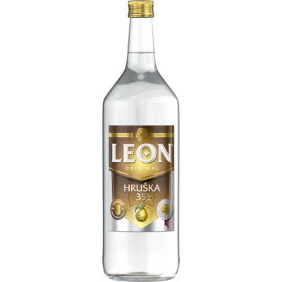 Leon Hruška 35% 1 l (čistá fľaša)