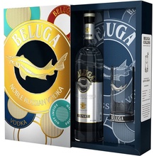Beluga Export Noble Russian Vodka 40% 0,7 l (dárkové balení 1 sklenice)