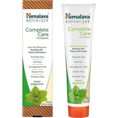 Himalaya Botanique Паста за зъби за цялостна грижа, Пепърминт, 150 g