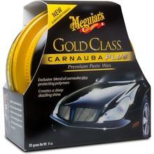 Meguiar's Gold Class Carnauba Plus Premium Paste Wax - tuhý vosk s obsahem přírodní karnauby, 311 g
