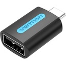 Vention USB-C (M) to USB 2.0 (F) OTG Adapter Black PVC Type CDTB0