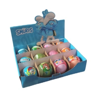 Disney Пенливи топки за вана Смърфове за деца, различни цветове, 100 г