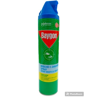 Baygon Аерозол срещу летящи насекоми, 400 ml (3579)