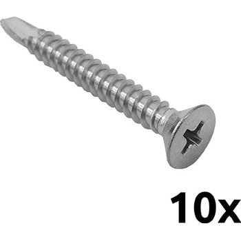 EKOfence Skrutka TEX ZH 4,8x25 DIN7504P A2 nerez 10ks/bal. 12298