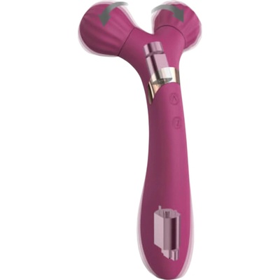 Love to Love Fireball rechargeable 2in1 massaging burgundy