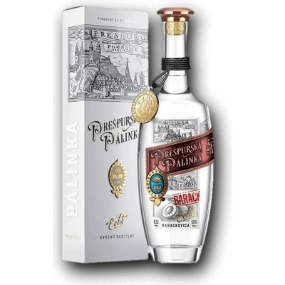Prešpurská Pálinka Barackovica 50% 0,5 l (karton)