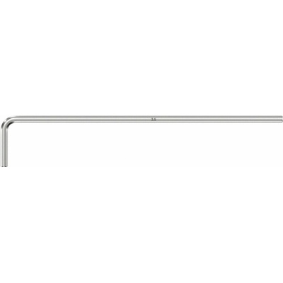 Wera Uhlový kľúč extra dlhý Hex 2,5 mm 05021610001