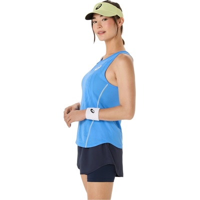 Asics Women's Match Actibreeze Performance Vest - Blue Coast